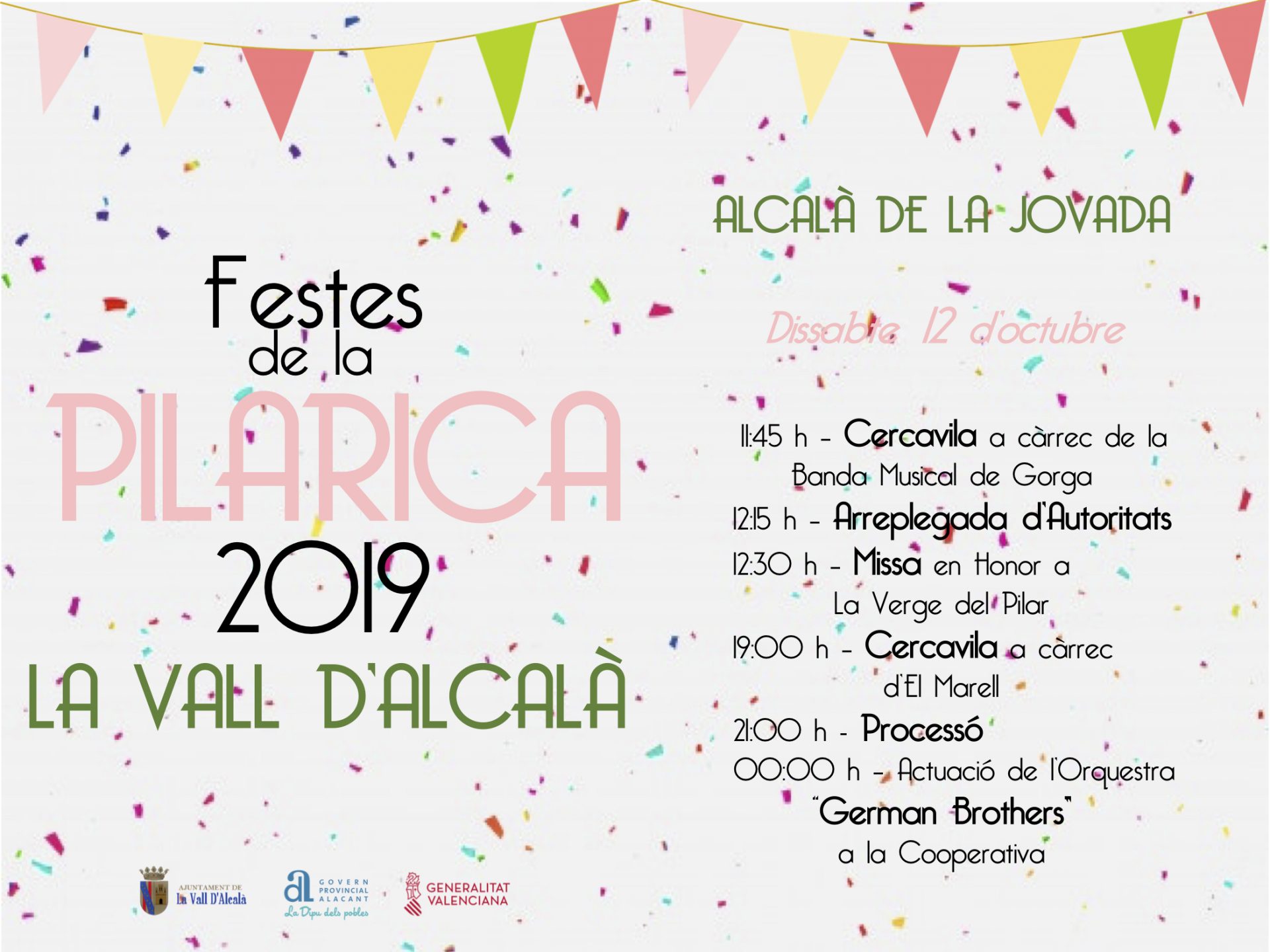Pilarica  Festivities 2019-2
